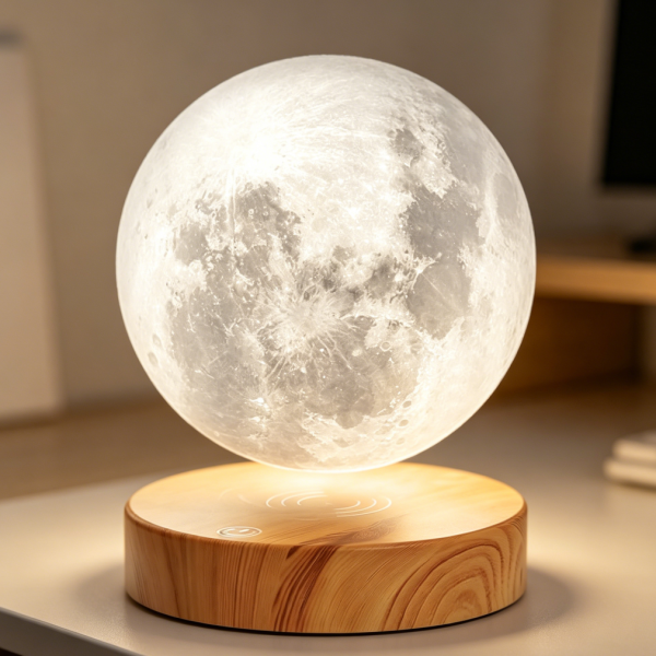 Levitating Moon Lamp 16 Colors 20 Modes